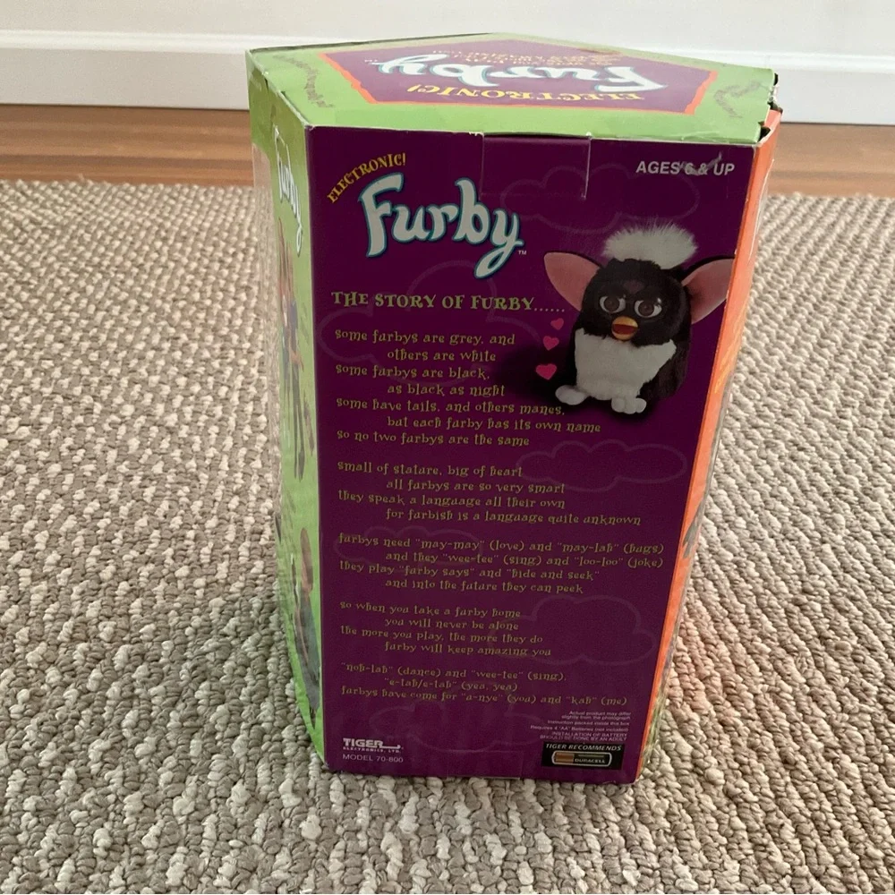 Furby Vintage Factory Sealed Tiger Electronics